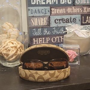 Coach Sunglasses & Case